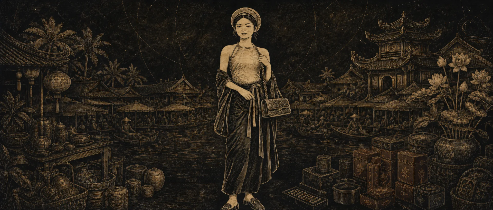 Vietfolk ’26 hero — The Renaissance Edition, a Shopify developer stage in Vietnamese